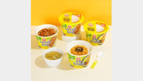 ‘국민 한 끼’된 컵밥… 내달 미역국밥-사골곰탕밥 2종 출시
