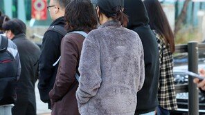 동·남해안권 일부 지역 비…아침 최저기온 8도