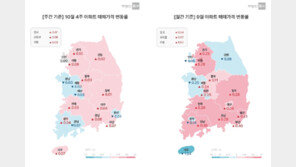 10·15 대책 영향 가시화…서울 아파트값 상승세 둔화
