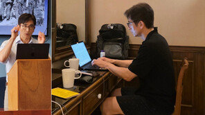 ‘소설가’ 차인표, 식당-숙소서도 노트북과 씨름… “어디서든 강의 준비”