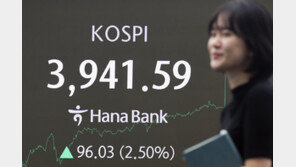 ‘4000피’ 바라보는 코스피, 3941 마감 또 사상 최고