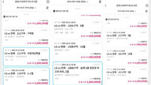 ‘LG-한화’ 맞붙는 한국시리즈…최대 16배 뛴 암표거래 성행