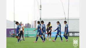 한국, 콜롬비아에 0-1 패배…U-17 여자월드컵 무승 탈락