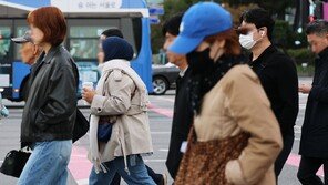 체감온도 영하로… 오늘부터 반짝 추위