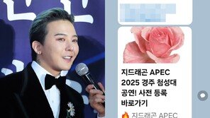 “지드래곤 첨성대 공연? 모두 거짓”…APEC 허위정보 경고