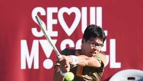 정현, 서울오픈 테니스 1회전 탈락…“많은 분들이 오셨는데 죄송”