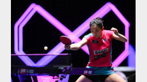 탁구 세계 36위 김나영, WTT 챔피언스서 세계 4위 콰이만 제압