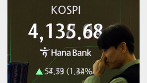 코스피, 4100선 돌파 ‘또 사상 최고치’…한미 관세협상 타결 영향