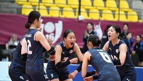 배구 여자 U-16 대표팀, 아시아선수권서 카자흐스탄 3-0 완파
