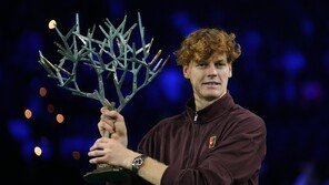 테니스 신네르, 파리 마스터스 우승…세계랭킹 1위 탈환