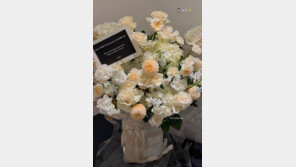 지드래곤, 장원영에 꽃다발 선물했다…뜻밖의 이유?