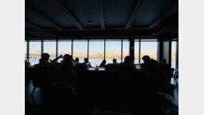 한강버스, 여의도 선착장 접안중 충격…스타벅스 정전 발생