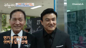 ‘혈액암 투병’ 안성기 근황…박중훈 “웃는 모습에 울컥”