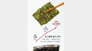 年수출 10억 달러 K김… ‘GIM’으로 표준화 한다
