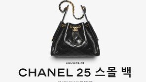 샤넬, 25백 가격 인상 단행…스몰 사이즈 1000만원 육박