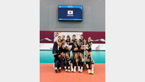 U-16 여자 배구 대표팀, 카타르 3-0 완파…조 2위 8강 진출