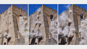 13세기 지어진 로마 ‘콘티탑’ 보수공사 중 와르르…1명 사망