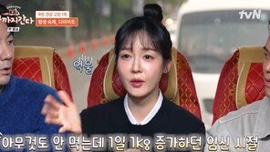 성유리 “쌍둥이 임신 후 80㎏까지 살쪄…먹는 것도 없는데”