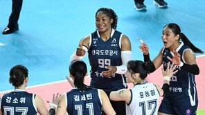 여자배구 도로공사, 정관장 3-0으로 완파하고 단독 선두·4연승