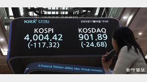 4000선 지켜낸 동학개미, ‘AI 거품 공포’ 외국인 투매 받아내