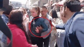 멕시코 첫 여성 대통령, 대낮 거리서 취객에 성추행 당해