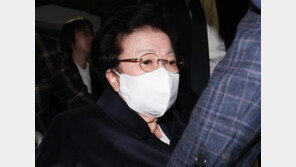 ‘금거북이 청탁 의혹’ 이배용, 휠체어 타고 김건희 특검 출석