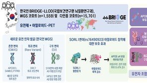 한국인 맞춤 치매 치료법 나오나…새로운 유전 요인 규명