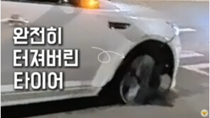 타이어 터진 채 목포 도심 질주…잡고 보니 음주운전이었다