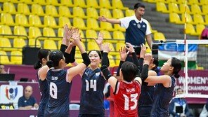 U-16 여자배구, 아시아선수권 4강 진출…내년 세계선수권 출전 확정