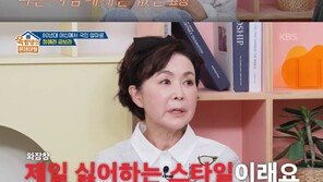 재혼 금보라 “두 번째 남편 나 싫다해…청순한 여자 좋다고”