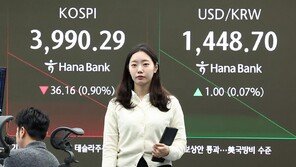 ‘3% 급락’ 코스피, 시총 ‘톱10’ 줄하락…3900선도 붕괴