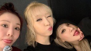 박봄 없는 2NE… 산다라박, 생일 앞두고 씨엘·공민지와 인증샷