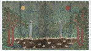 창덕궁 인정전 장식했던 ‘일월오봉도 병풍’, 10년만에 다시 만난다