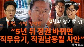 “대장동 항소 포기, 정권 바뀌면 직무유기-직권남용 될 사안”[정치를 부탁해]