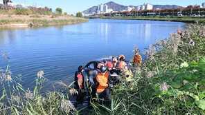 서울 동부간선도로 달리던 차량 중랑천 추락…2명 부상