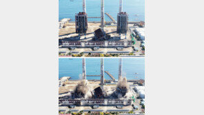 140kg 폭약으로 ‘구조 방해물’ 타워 폭파… 매몰현장에 크레인 투입