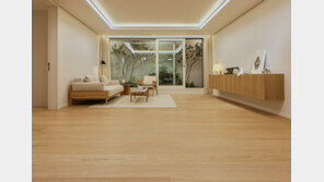 조르다노, 더샵 분당 티에르원에 수입 원목마루 단독 옵션으로 채택