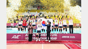 이승여 감독이 이끈 U-16 여자배구 대표팀 ‘아시아선수권 우승’