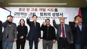33개단체 “종묘 하늘 가리는 고층개발 규탄…즉각 철회하라”