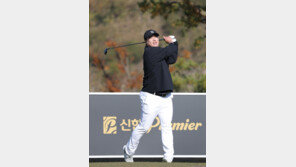 류현진, 자선골프 티샷