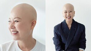 ‘암 투병’ 박미선, 민머리 프로필 공개…정장 입고 ‘당당 미소’