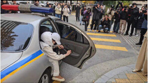 수능날 순찰차 탄 수험생 134명…수험표 전달 16건[2026 수능]