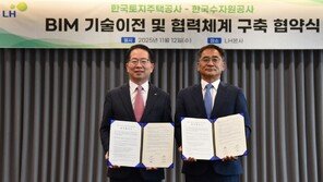 한국토지주택공·수자원공사 공공부문 BIM 공동체계 구축… 기술 이전 본격화