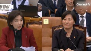 나경원 “송혜령 장관님!”…“송미령입니다” 정정에 ‘웃참’