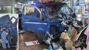 [속보]경찰 “시장 돌진 트럭 운전자, 가속 페달 밟아…블랙박스 통해 확인”