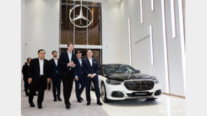 올라 칼레니우스, ‘마이바흐 브랜드센터 서울’ 첫 방문