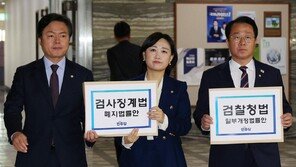 與 “검사도 일반 공무원처럼 징계로만 파면” 법안 발의