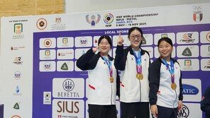 한국 사격, 세계선수권서 하루에만 金 4개 수확…종합 순위 2위