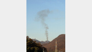 군포 수리산 슬기봉 부근 산불…주민·등산객 대피 권고