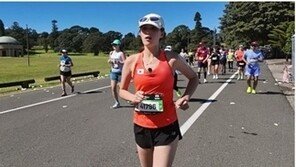 율희 “셋째가 방송 보고 많이 울었다고…힘내서 마라톤 도전”